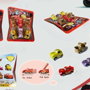 Set Carros De Cuerda En Blíster