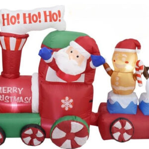 Nav Inflable Santa En Tren