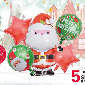 Nav Set De Globos De Santa