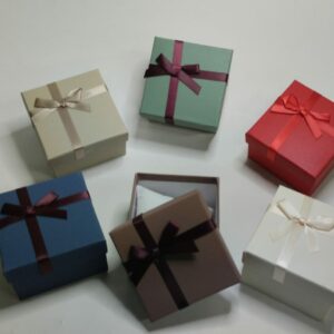 Caja De Regalo Para Joyería Cuadrada
