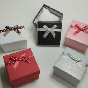 Caja De Regalo Para Joyería Cuadrada