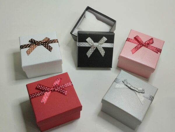 Caja De Regalo Para Joyería Cuadrada