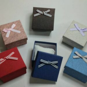 Caja De Regalo Para Joyería Cuadrada