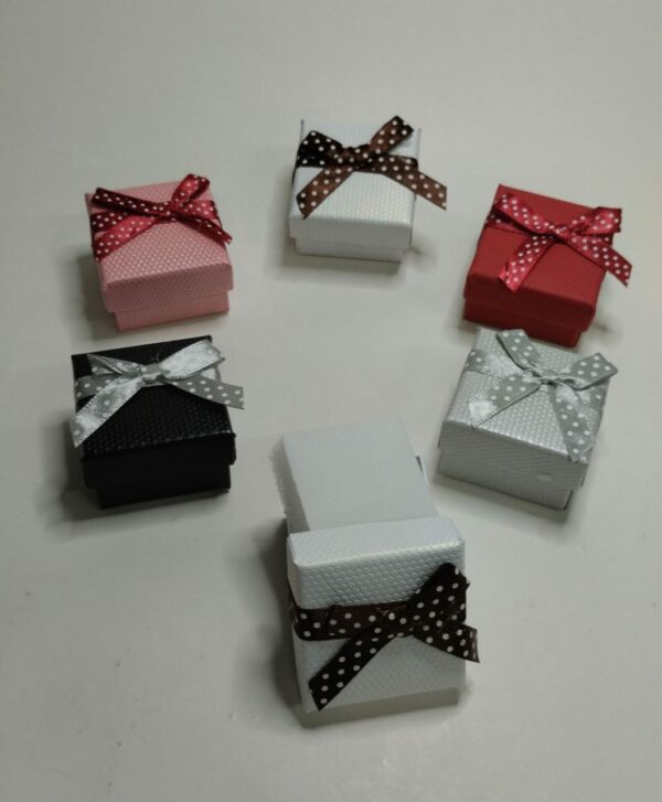 Caja De Regalo Para Joyería Cuadrada Pequeña