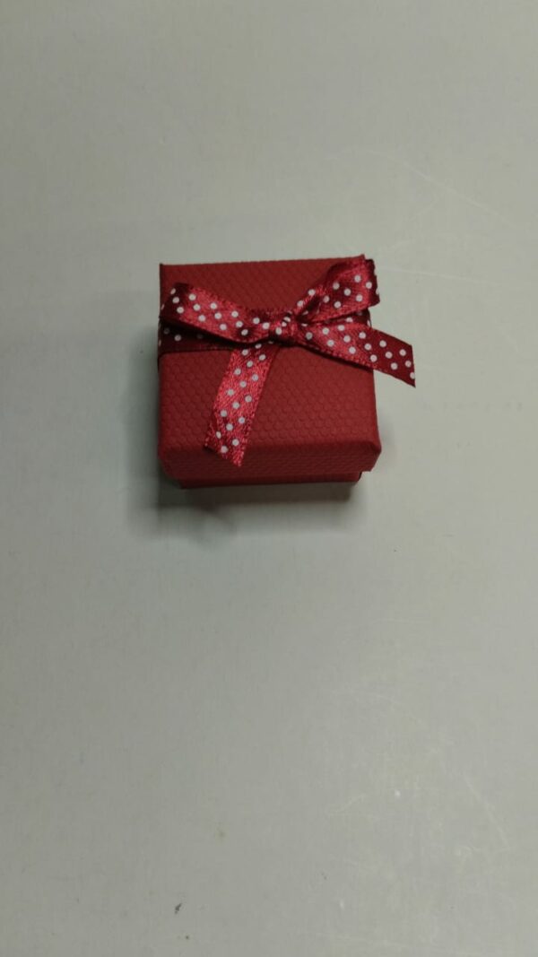 Caja De Regalo Para Joyería Cuadrada Pequeña - Imagen 4