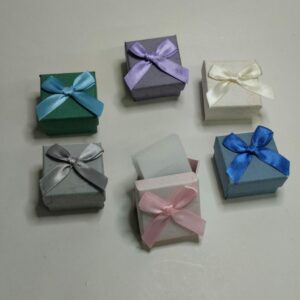 Caja De Regalo Para Joyería Cuadrada Pequeña