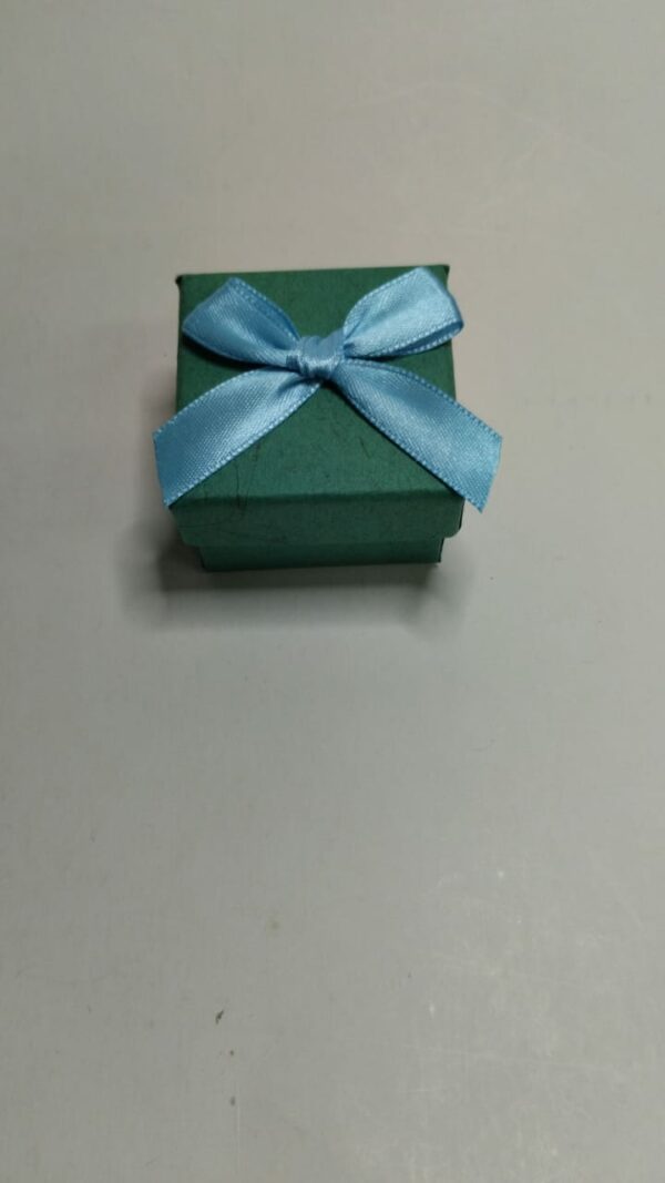 Caja De Regalo Para Joyería Cuadrada Pequeña - Imagen 2