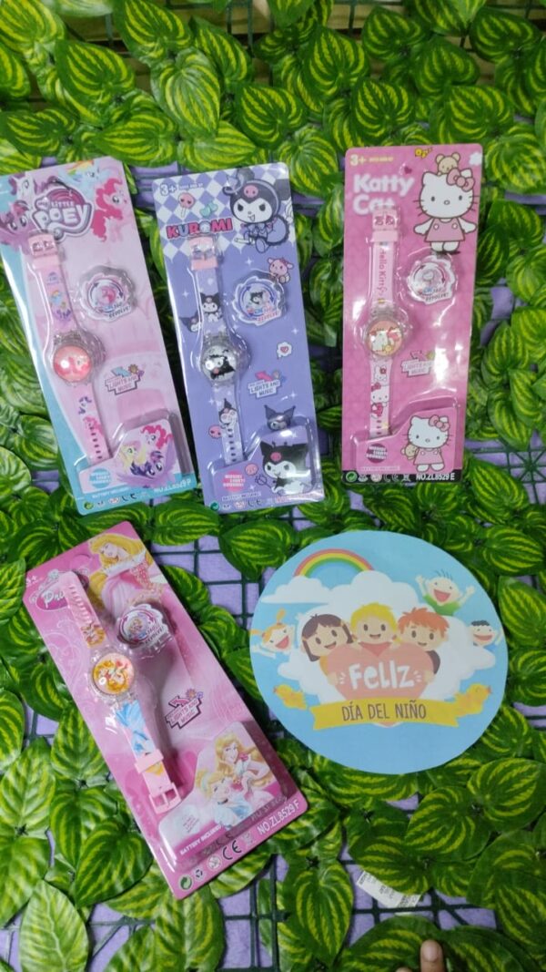Reloj Infantil Con Luz Y Sonido