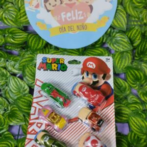 Set De Carros Mario Bros