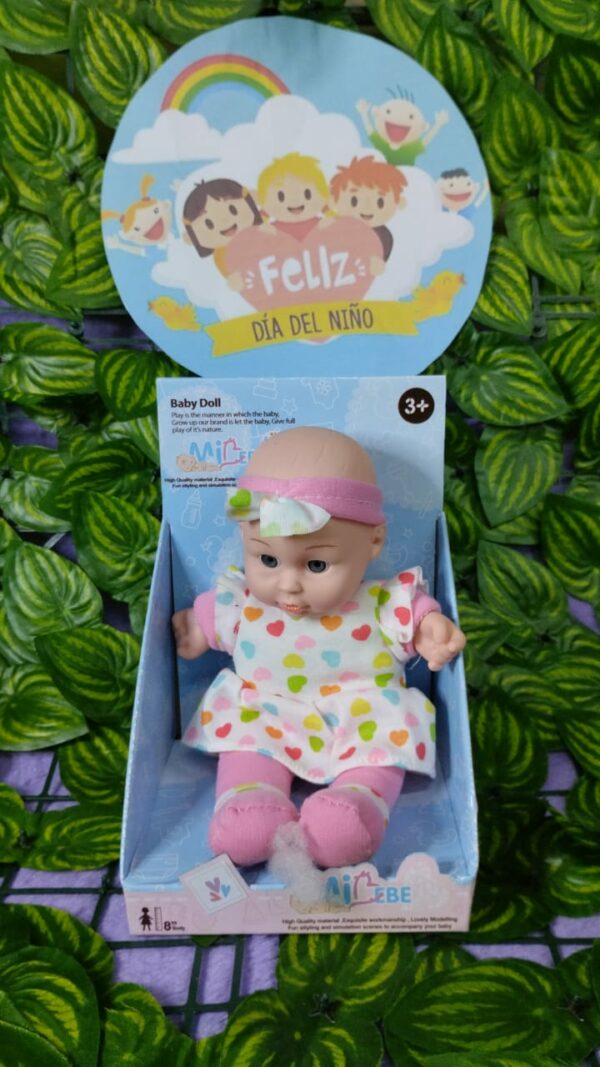 Muñeca Bebe Con Mameluco - Imagen 2