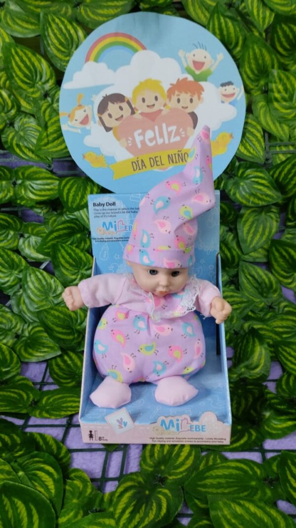 Muñeca Bebe Con Mameluco - Imagen 7