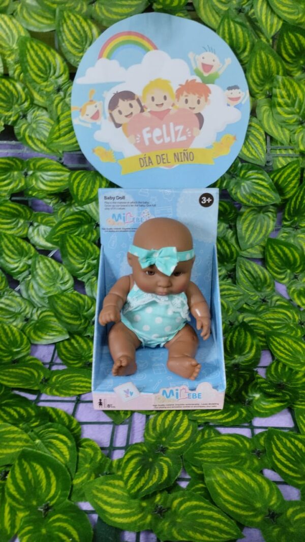 Muñeca Bebe Con Mameluco - Imagen 5