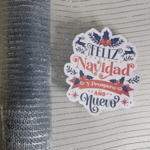 Nav Rollo Malla Brillante Plateado