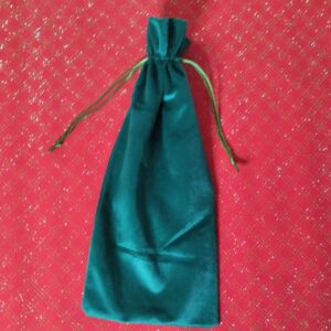 Nav Bolsa Con Cordón De Gamuza Unicolor