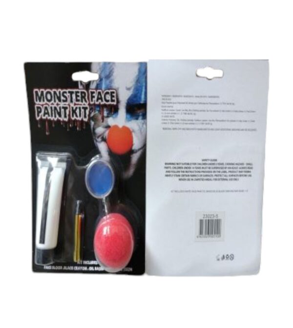 Maquillaje Con Nariz De Payaso En Blister