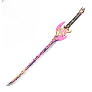 Espada Con Diseño Rosado Para Disfraz 
