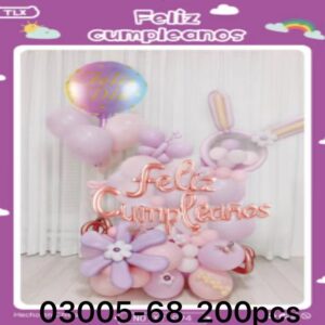 Set De Globos Conejo