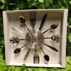 Reloj De Pared Diseño Cubiertos