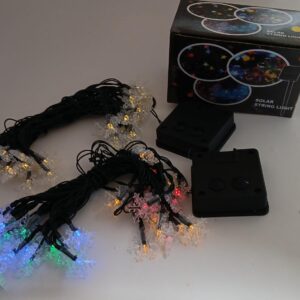 Nav Luz Solar Copo De nieve