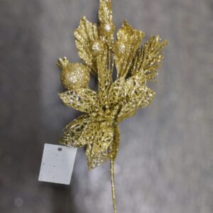 Nav Rama Escarchada Dorada