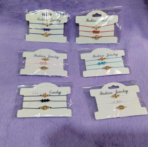 Pulsera Triple Religiosa