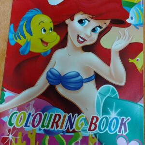 Libro De Pintar Sirenita