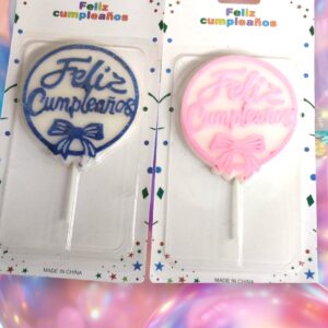 Candela Feliz Cumpleaños Redonda