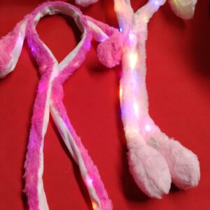 Diadema Orejas Con Movimiento Y Luz 