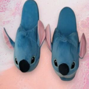 Pantufla Infantil Abierta Stitch