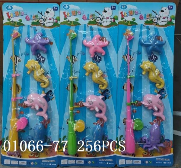 Cana De Pescar En Blister 4 Peces
