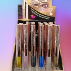 Delineador De Colores Con Escarcha