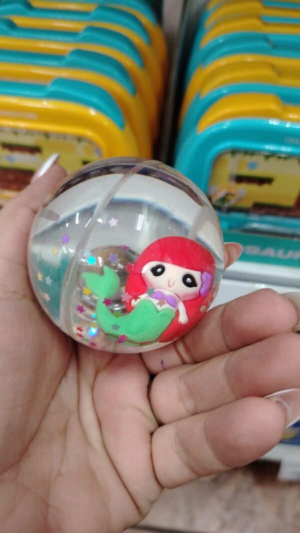 Bola Infantil Transparente Con Luz - Imagen 6