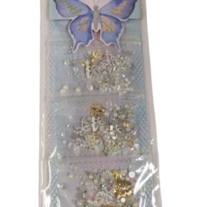 Decoración De Uñas Empaque Mariposa