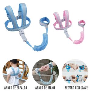 Arnes Con Muñequera Antipérdida