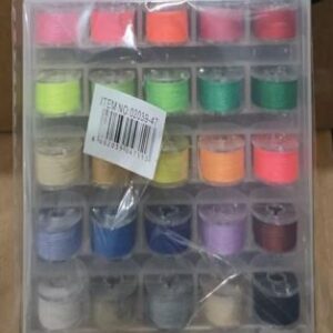Set De Hilos De Colores En Estuche