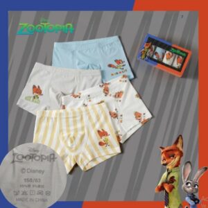 Set De Boxer Infantil En Caja Zootopia
