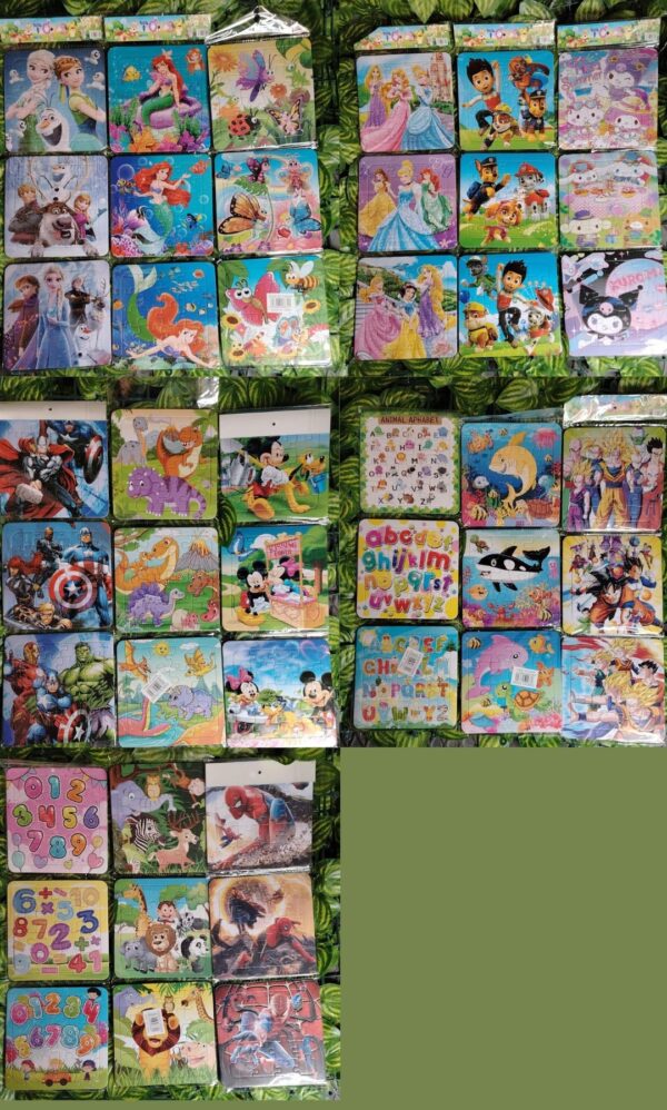 Tira De Rompecabezas Infantil