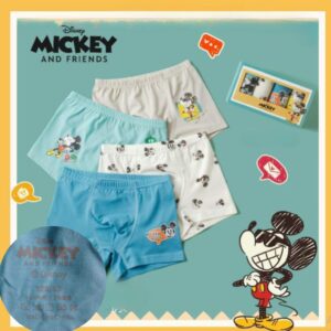 Set De Boxer Infantil En Caja Mickey