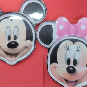 Plato De Melamina Mickey Y Minnie
