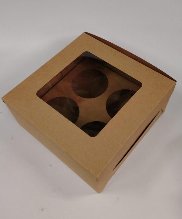 Caja De Cartón Con Ventana Para Arreglo