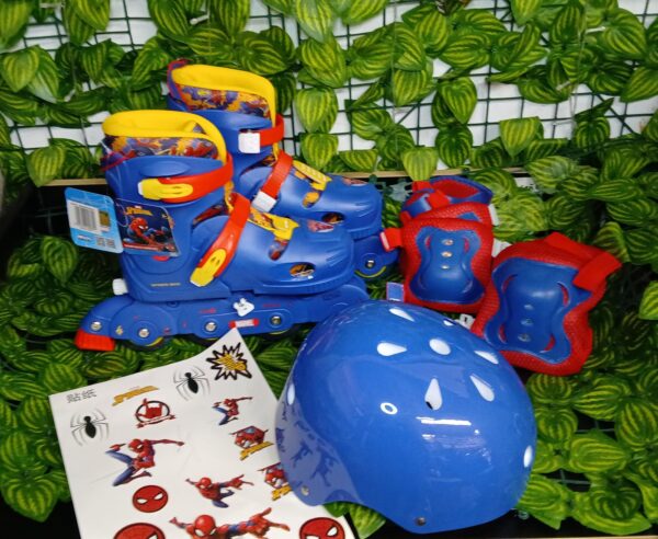 Set De Patines Ajustables Con Equipo De Protección