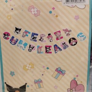 Guirnalda Feliz Cumpleaños Kuromi