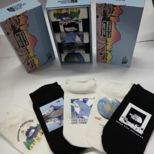 Medias En Caja Estampada