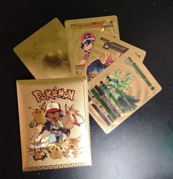 Sobre Tarjetas Doradas Coleccionables POKÉMON
