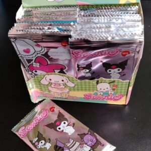 Caja Con Sobres De Tarjetas Coleccionables SANRIO