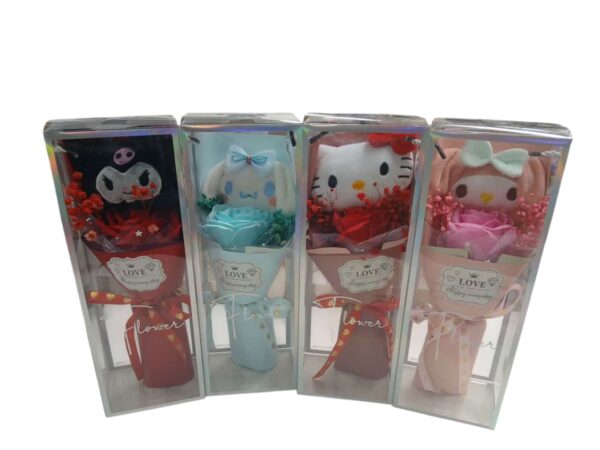 Rosa Con Peluche Sanrio