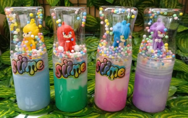 Slime Doble Color en Tarro Personajes - Imagen 3