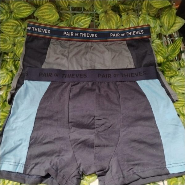 Boxer De Hombre Corto Bicolor En Caja - Imagen 2