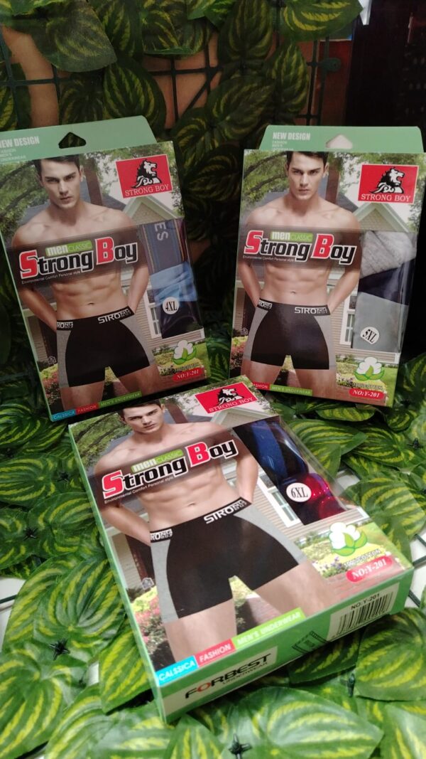Boxer De Hombre Corto Bicolor En Caja