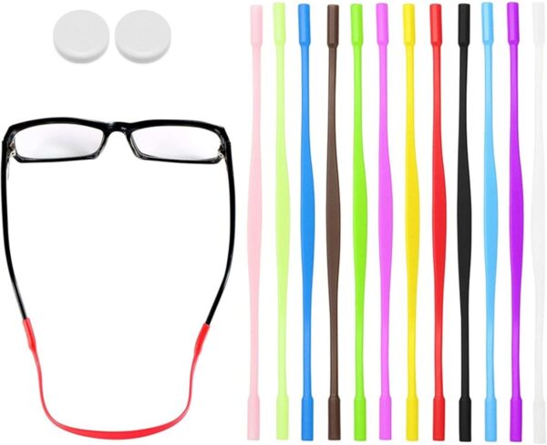 Sujetador De Silicon Boca Redonda Para Lentes